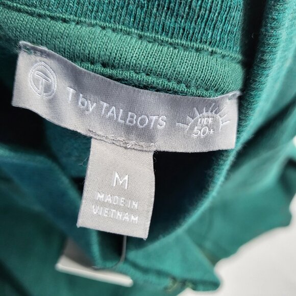 T by Talbots Hoodie Sweatshirt Womens Medium Full Zip Long Sleeve Modal Blend - Picture 5 of 15